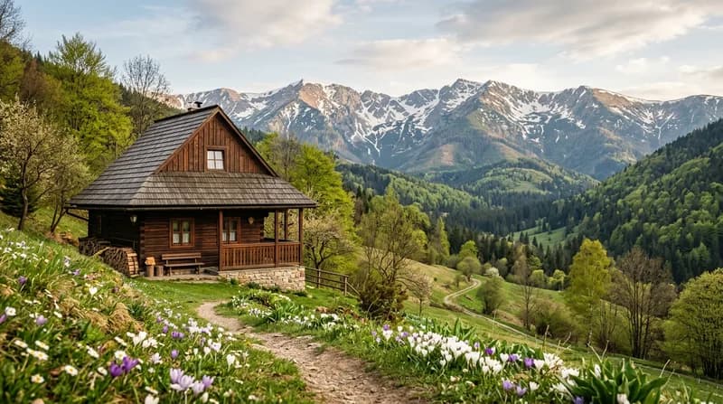 Jarná turistika v Jánskej doline: Ohnište, Okno a Rozhľadňa